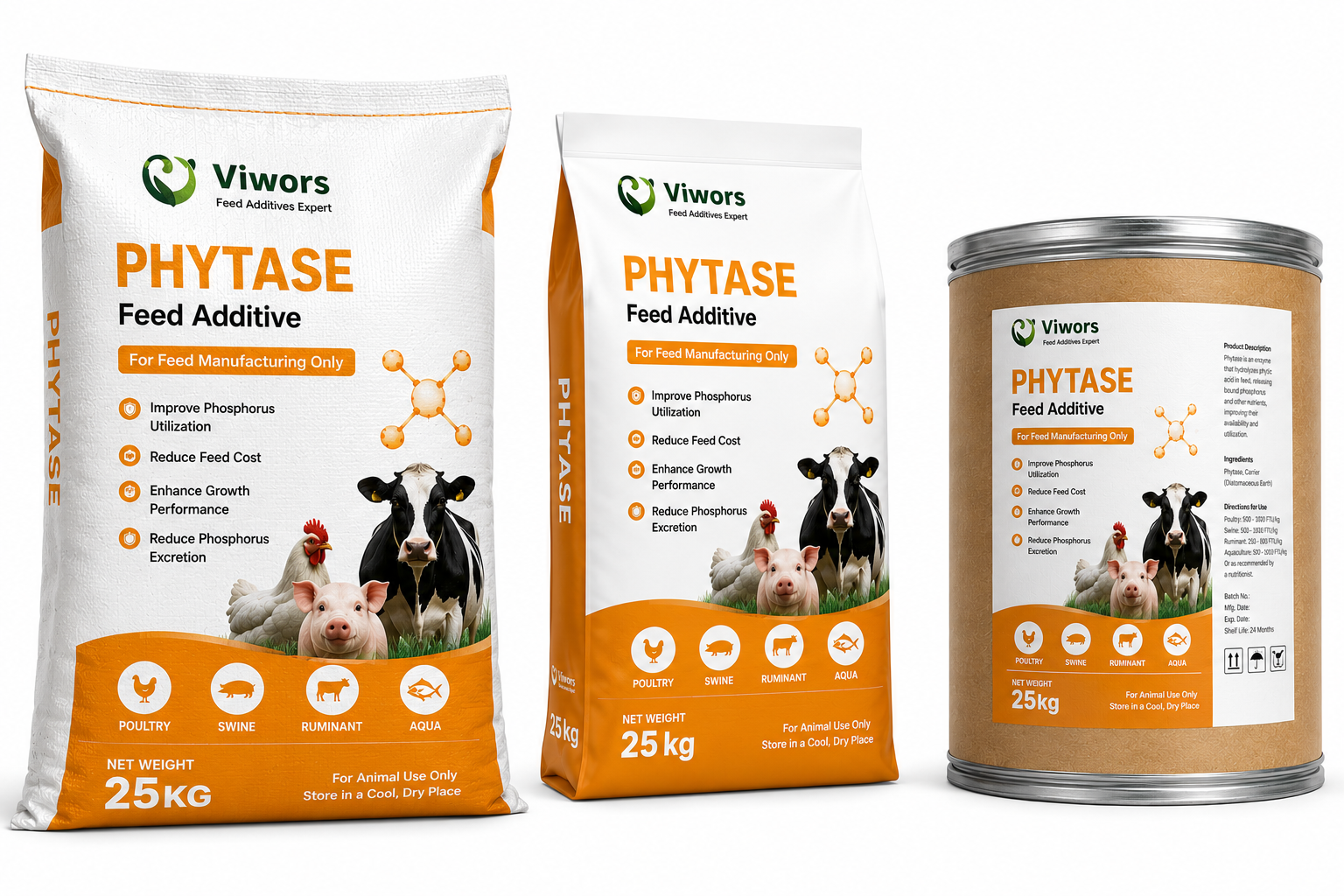 Feed Grade Phytase Enzyme